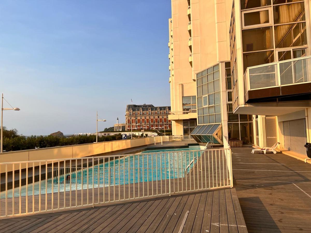 L'Ocean A Perte De Vue, La Grande Plage A Vos Pieds Biarritz Exterior photo
